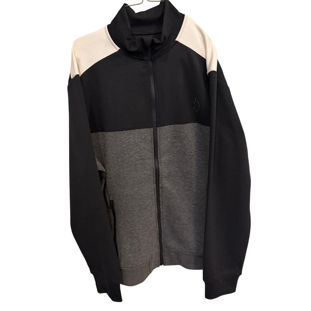 Men's Jacket - U.S. Polo Assn Men’s Full Zip Colorblock Jacket Size XL NWT